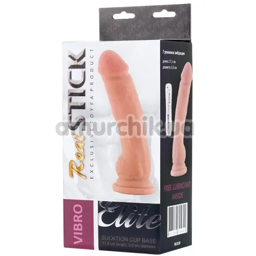 Вибратор Real Stick Elite Vibrator 981030, телесный