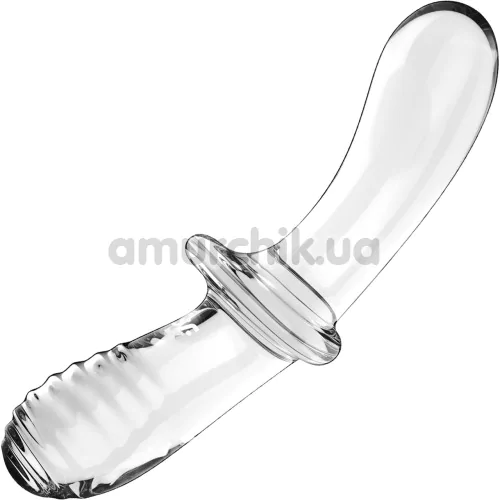Фаллоимитатор Satisfyer Double Crystal, прозрачный - Фото №1