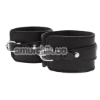 Фіксатори для рук DS Fetish Handcuffs Without Connecting Chain, чорні - Фото №1