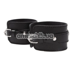 Фіксатори для рук DS Fetish Handcuffs Without Connecting Chain, чорні - Фото №1