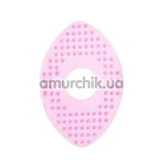 Эрекционное кольцо Synergy Erogenous Zone Love Ring, розовое - Фото №1
