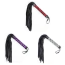 Флоггер DS Fetish Leopard Flogger M, фиолетовый - Фото №6