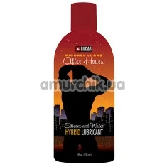 Лубрикант Lucas Entertainment After Hours Hybrid Lubricant на водно-силіконовій основі, 236 мл - Фото №1