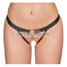 Трусики-стринги Bad Kitty String, черные - Фото №1