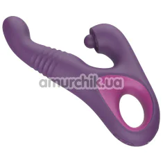 Вибратор с толчками Totally For U Alternative Furia, фиолетовый - Фото №1