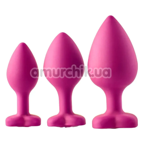 Набір анальних пробок Flirts Anal Training Kit, рожевий