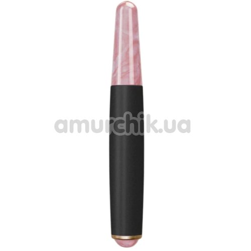 Ручка-массажер для лица Geske Double-Sided Rose Quartz Depuffing Pen 7 in 1, серый