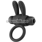 Виброкольцо для члена Crushious Pluto, черное - Фото №1
