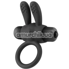 Виброкольцо для члена Crushious Pluto, черное - Фото №1