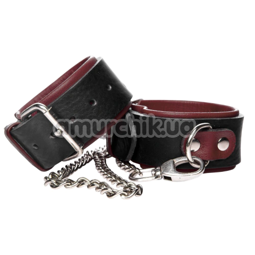 Фиксаторы для рук Whips Collection Leather Handcuffs For Her, черные