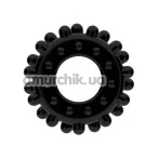 Эрекционное кольцо Power Plus Cock Ring Series LV1433, черное - Фото №1