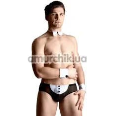 Комплект Waiter Set для мужчин: трусы + бабочка + манжеты - Фото №1