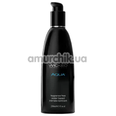 Лубрикант Wicked Aqua, 250 мл - Фото №1
