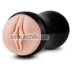 Искусственная вагина M For Men Soft+Wet Pussy With Pleasure Ridges and Orbs, телесная - Фото №1