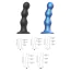 Фаллоимитатор Strap-On-Me Dildo Plug Balls M, синий - Фото №2
