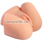 Мастурбатор с вибрацией Real Body Real Vicky, телесный - Фото №1