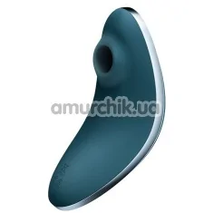 Симулятор орального сексу для жінок з вібрацією Satisfyer Vulva Lover 1, синій - Фото №1