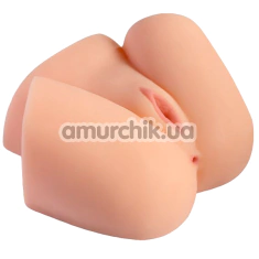 Мастурбатор с вибрацией Real Body Real Vicky, телесный - Фото №1
