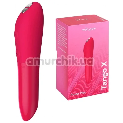 Вібратор We-Vibe Tango X (ві вайб танго ікс червоний)