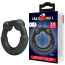 Эрекционное кольцо Crazy Bull Super Soft Silicone Meco, черное - Фото №7