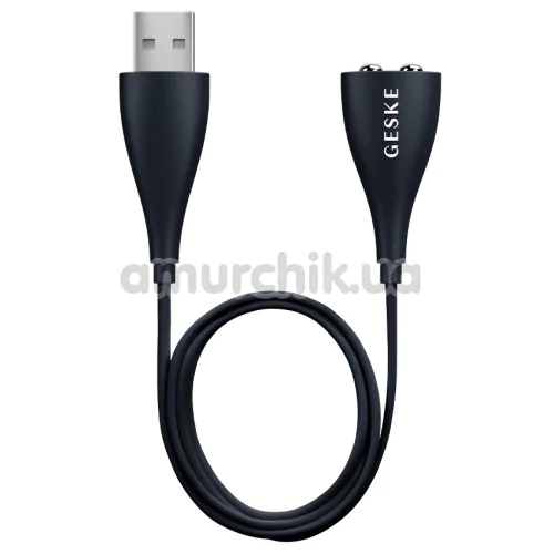 USB-кабель магнітний Geske Magnetic USB Cable, чорний - Фото №1