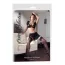 Чулки Cotelli Collection Hold-up Stockings 2520508, черные - Фото №3