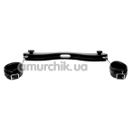 Фіксатори для ніг та мошонки Master Series Extreme Humbler With Ankle Restraints, чорні - Фото №1