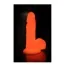 Фаллоимитатор Lightsaber Glowing-In-The-Dark Dildo, розовый - Фото №3