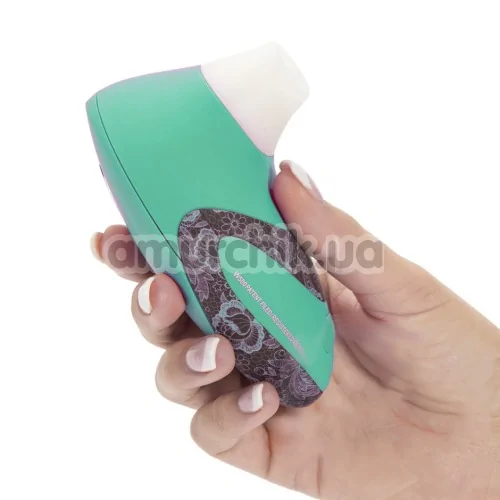 Симулятор орального сексу для жінок Womanizer W500 Pro, зелений
