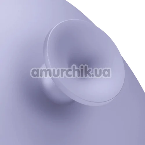 Щетка для лица Geske Facial Brush 4 in 1 Suction Mount, сиреневая