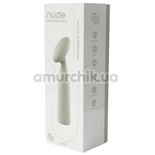 Кліторальний вібратор Nude Luna, сірий