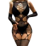Комбинезон Star Night One Night Stand Fishnet Bodystocking, черный - Фото №13