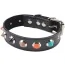 Ошейник Behave! Luxury Fetish Collar With Thorns, чёрный - Фото №1