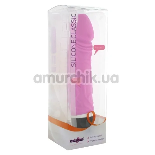 Вибратор Silicone Classic Original, розовый