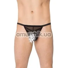 Трусы-стринги мужские Mens Thongs 4527, черные - Фото №1