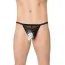 Труси-стрінги чоловічі Mens Thongs 4527, чорні