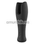 Мастурбатор з вібрацією Essentials Powerful Flexible Head Stimulator, чорний - Фото №1