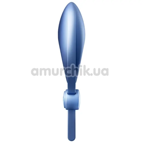 Виброкольцо для члена Satisfyer Sniper, голубое
