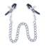 Зажимы для сосков Boss Series Fetish Exclusive Nipple Clamps No.7, серебряные - Фото №1