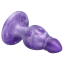 Анальна пробка SilexD Fantasy Liquid Silicone Plug Queen M, фіолетова - Фото №2