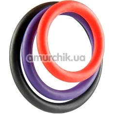 Набір з 3 ерекційних кілець Triple G-Ring Set - Фото №1