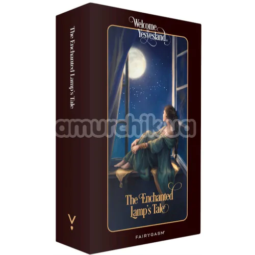 Вибратор с подогревом FairyGasm Welcome To YesYesLand - The Enchanted Lamp's Tale, зеленый