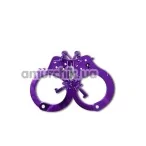 Наручники Anodized Cuffs, фіолетові - Фото №1