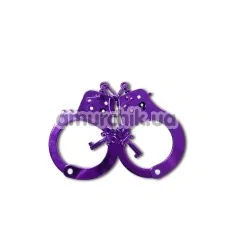 Наручники Anodized Cuffs, фіолетові - Фото №1