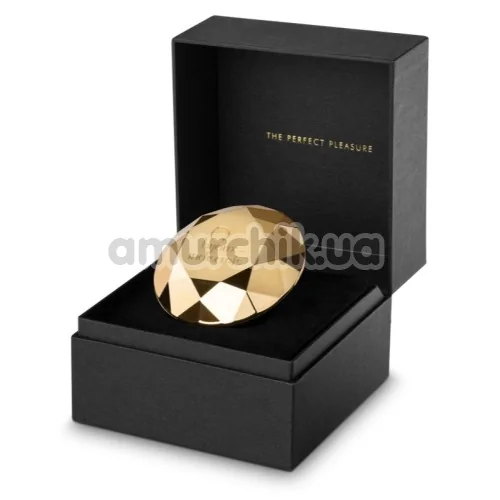 Клиторальный вибратор Bijoux Indiscrets Twenty One, золотой