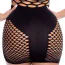 Платье-сетка Girl Gone Bad Dress, черное - Фото №4