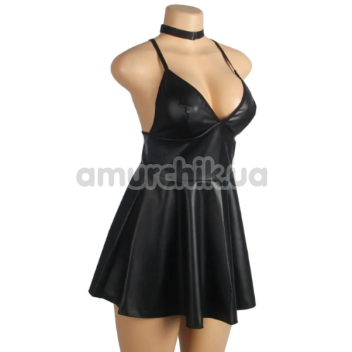 Платье Star Night Wet Look Adult Dress, черное