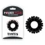 Эрекционное кольцо Power Plus Cock Ring Series LV1433, черное - Фото №6