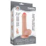 Фаллоимитатор Sliding-Skin Dual Layer Dong 7 с закрытой головкой, телесный - Фото №14
