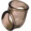 Эрекционное кольцо гладкое XLover Cock Ring, черное - Фото №1